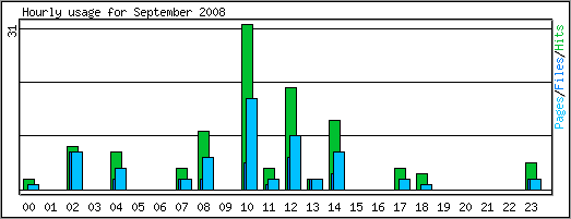 Hourly usage