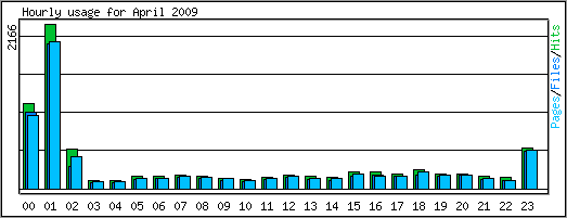 Hourly usage
