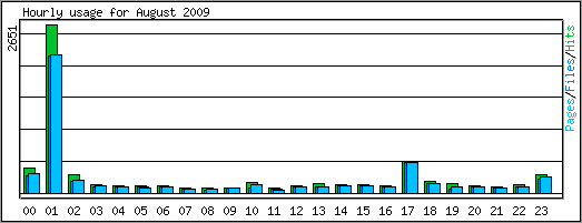 Hourly usage