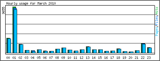 Hourly usage