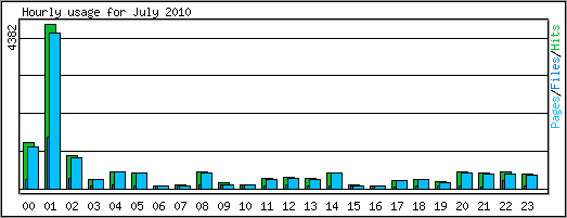 Hourly usage