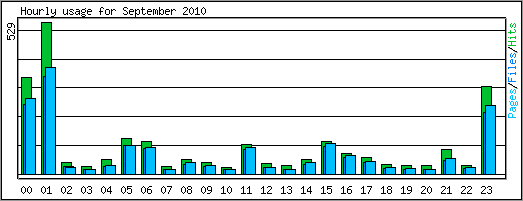 Hourly usage
