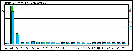 Hourly usage