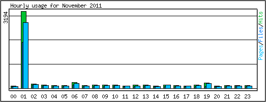 Hourly usage