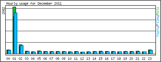 Hourly usage