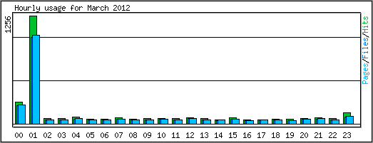 Hourly usage