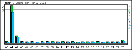 Hourly usage