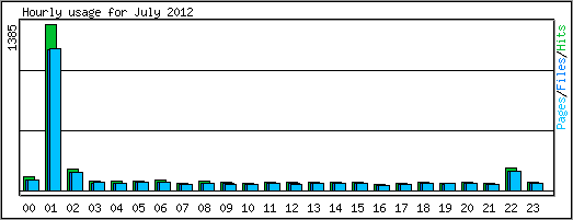 Hourly usage