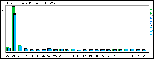 Hourly usage