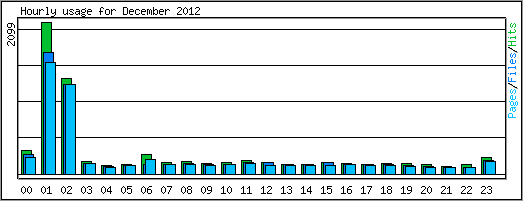 Hourly usage