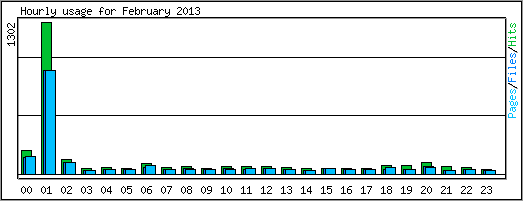 Hourly usage