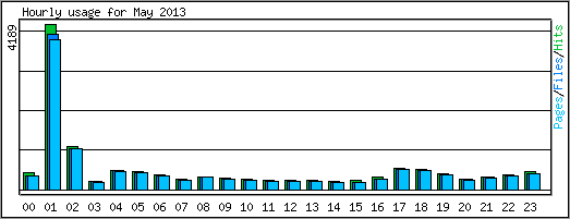 Hourly usage