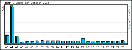 Hourly usage