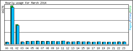 Hourly usage