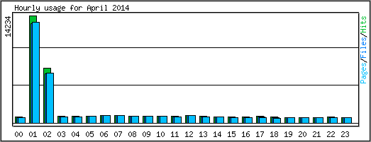 Hourly usage