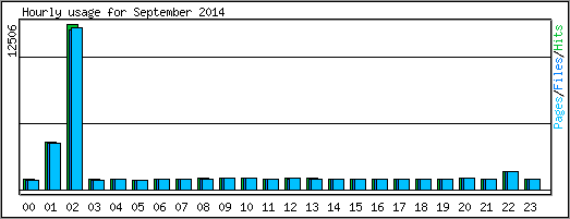 Hourly usage