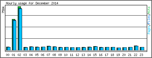 Hourly usage