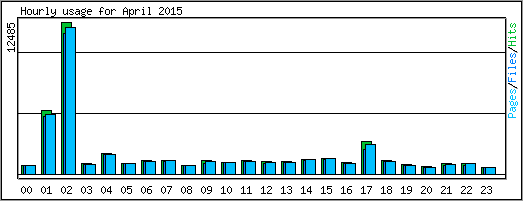 Hourly usage