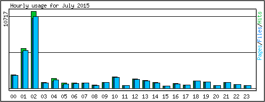 Hourly usage