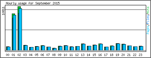 Hourly usage