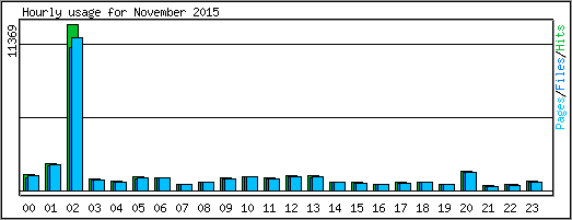 Hourly usage