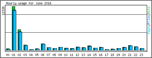 Hourly usage