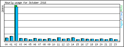 Hourly usage