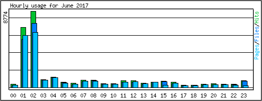 Hourly usage