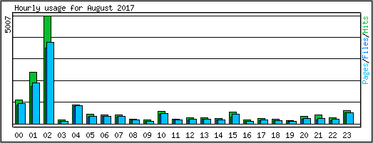 Hourly usage