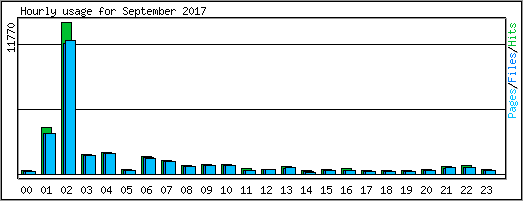 Hourly usage