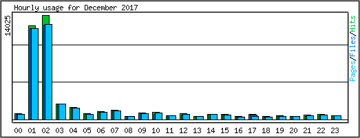 Hourly usage