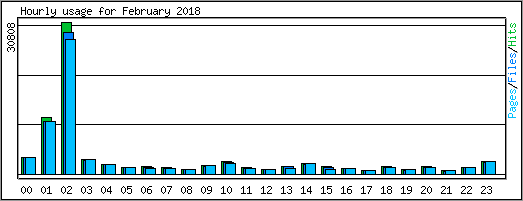 Hourly usage